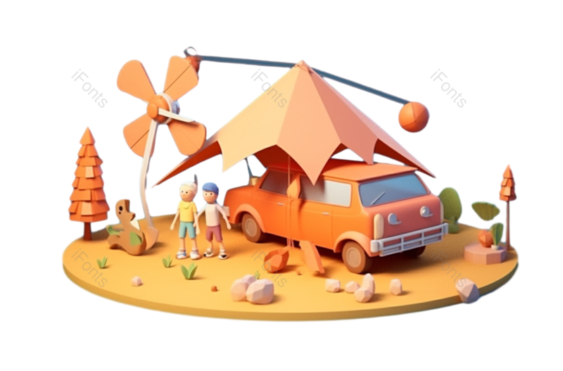 卡通图片,儿童元素,幸福PNG,天空免抠素材